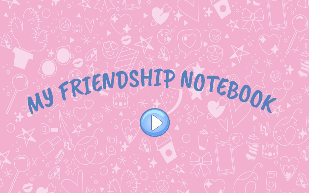 Friendship note book