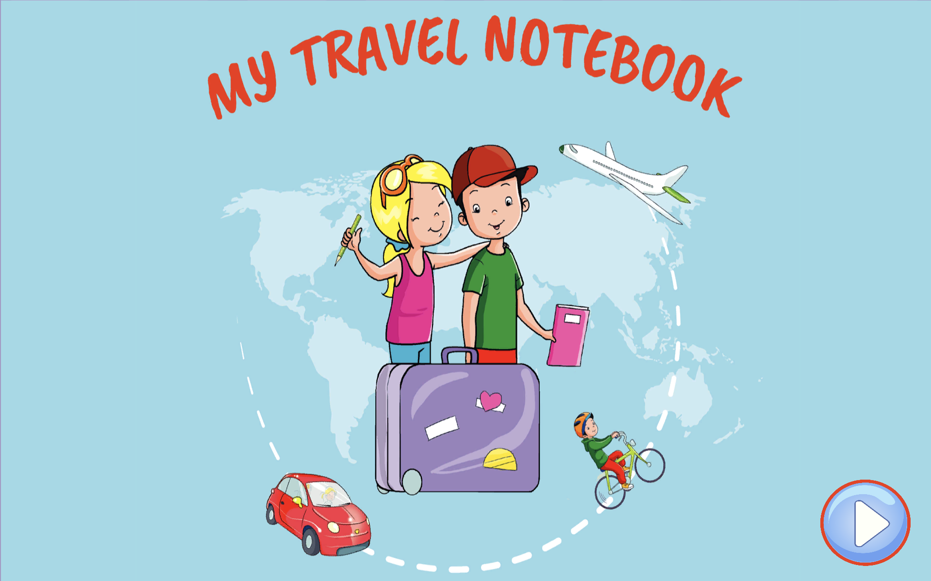 Travel note book